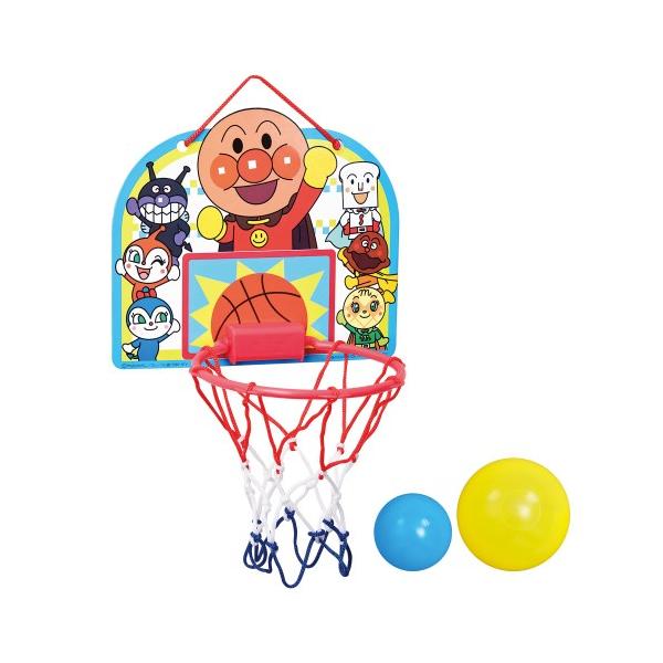 他サイト： アンパンマンはじめてスポーツ ねらってシュート！バスケゴールおもちゃ こども 子供 知育 勉強 3歳の商品画像