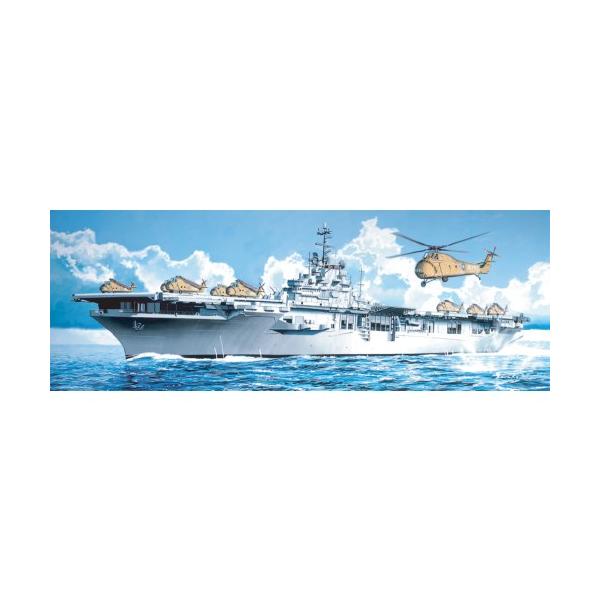 1／700 アメリカ海軍 強襲揚陸艦 ボクサー LPH-4 【DR7070】 (プラスチックモデルキット)おもちゃ プラモデル