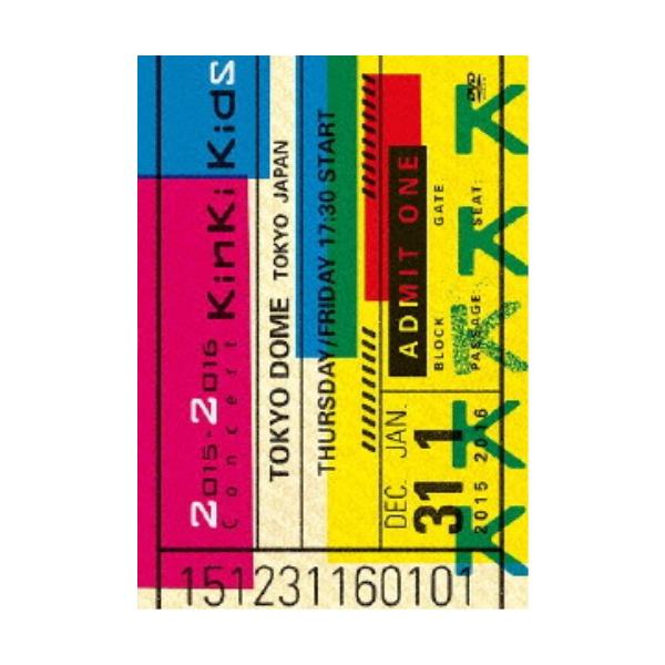 2015-2016 Concert KinKi Kids 【DVD】 : ハピネット・オンラインYahoo