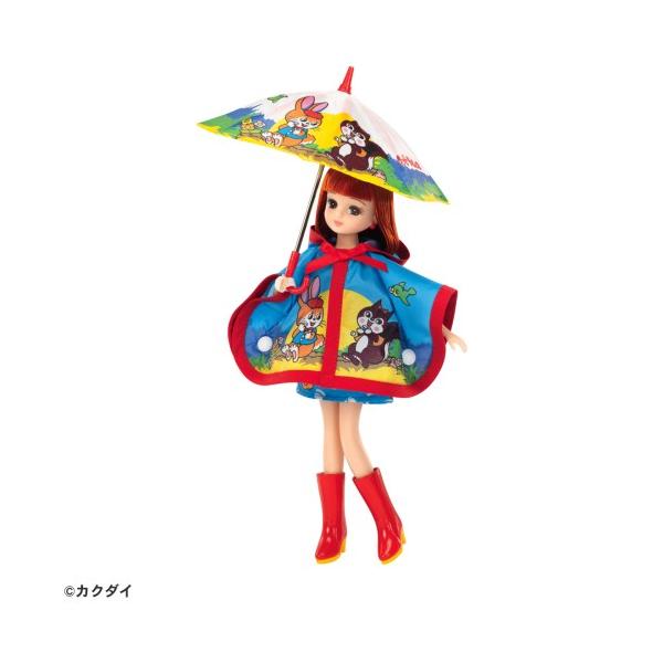 ■発送倉庫:玩具倉庫（※千葉県からの発送）■種別:おもちゃ■発売日:2025/03/22■メーカー:タカラトミー■対象年齢:3歳以上■説明:クッピーラムネとリカちゃんがコラボ！レトロでかわいいクッピーラムネの傘とレインコートを着たリカちゃん...