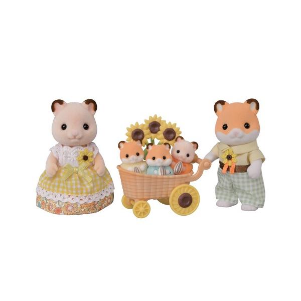 他サイト： ハムスターファミリーおもちゃ こども 子供 女の子 人形遊び 3歳 シルバニアファミリーの商品画像