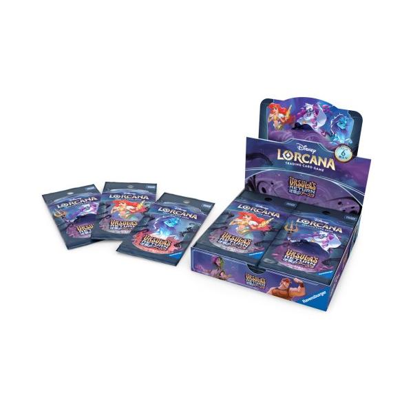 ディズニー ロルカナ「逆襲のアースラ」 ブースター 3box 新品 送料込み esdigital_11007042