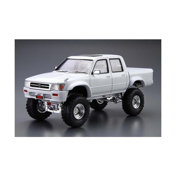 ザ☆チューンドカー 1／24 LN107 ハイラックス ピックアップ ダブルキャブ リフトアップ ’94 (トヨタ) 【No.5】 (プラモデル)【再販】