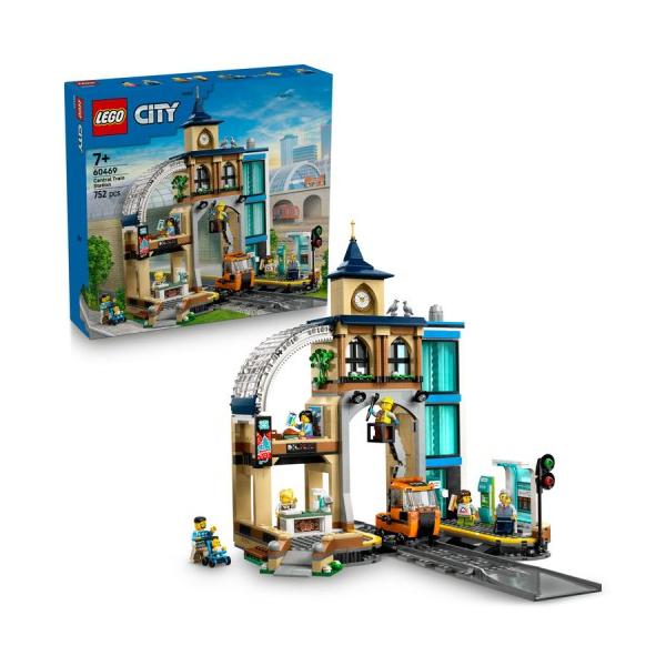 レゴ LEGO シティ セントラル・トレインステーション 60469おもちゃ こども 子供 レゴ ブロック 7歳