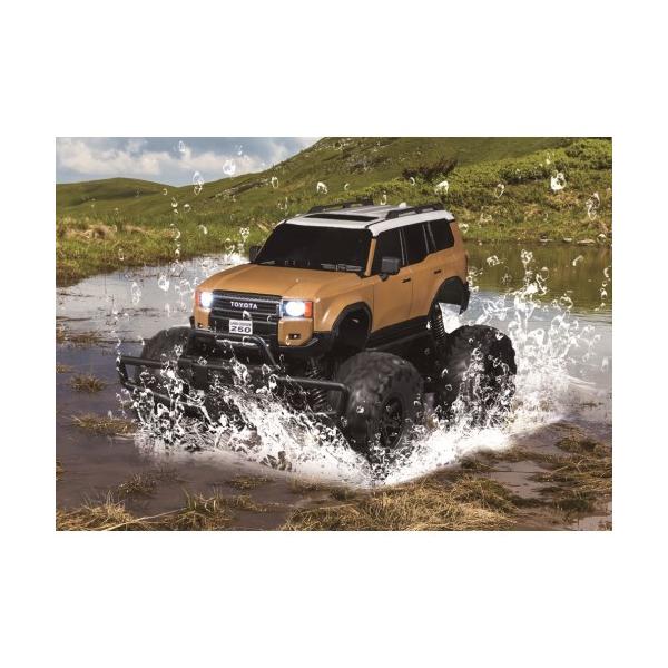 ■発送倉庫:玩具倉庫（※千葉県からの発送）■種別:おもちゃ■発売日:2025/06/12■メーカー:カワダ■対象年齢:6歳以上■説明:■人気車種ランクル250が防塵防水1/18スケールでついに新登場！ ・LEDヘッドライト点灯！ ・防塵防水...