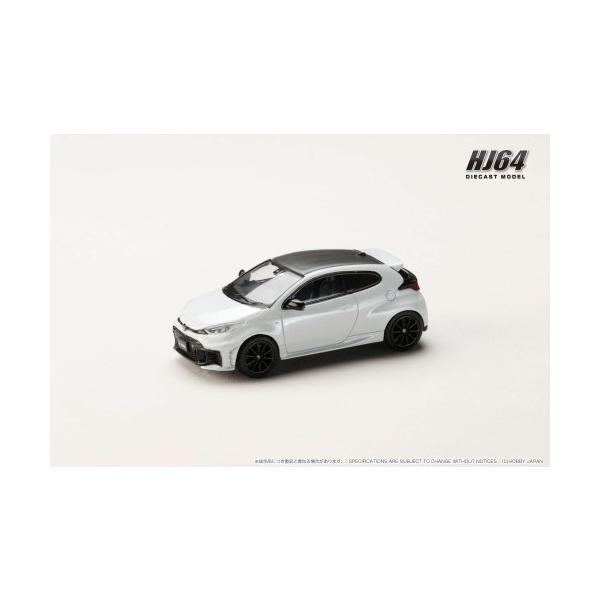 HJ64 1／64 トヨタ GR ヤリス RZ ハイパフォーマンス 2024 プラチナ