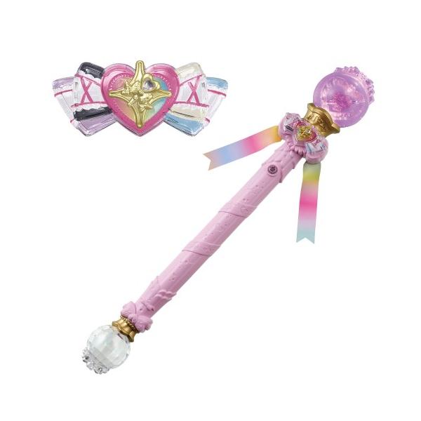 キミとアイドルプリキュア♪ くるくるまわして♪キラッキランリボンバトンおもちゃ こども 子供 女の子 3歳