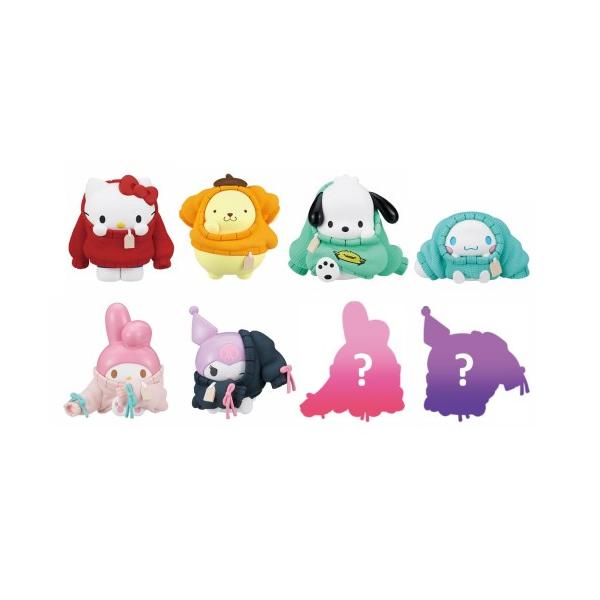 ハローキティ おきがえちゅう BOX フィギュアセット PERIHAPI！ Hello Kitty and Friends おきがえちゅう(BOX)《種類