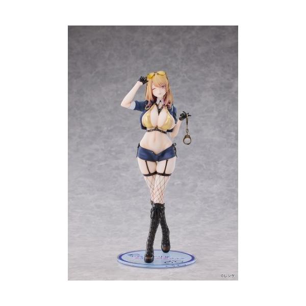 ギャル婦警さん 小鳥遊アリサ Illustrated by レンゲ 1／6 豪華版 (塗装済み完成品フィギュア)