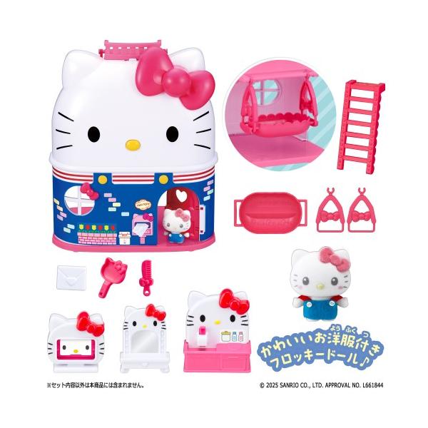 【新品】ハローキティ ローリーズファーム　いちご パンダ　キャンプ　3体セット 新品】ハローキティ ローリーズファーム いちご パンダ キャンプ 3体