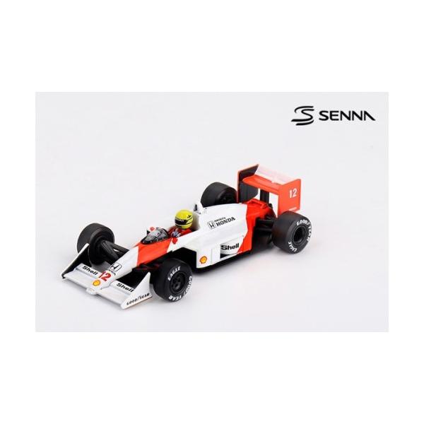 MINI-GT 1／64 マクラーレン MP4／4 日本グランプリ 1988 優勝車 ＃12 アイルトン・セナ 【MGT01099-L】 (ミニカー)