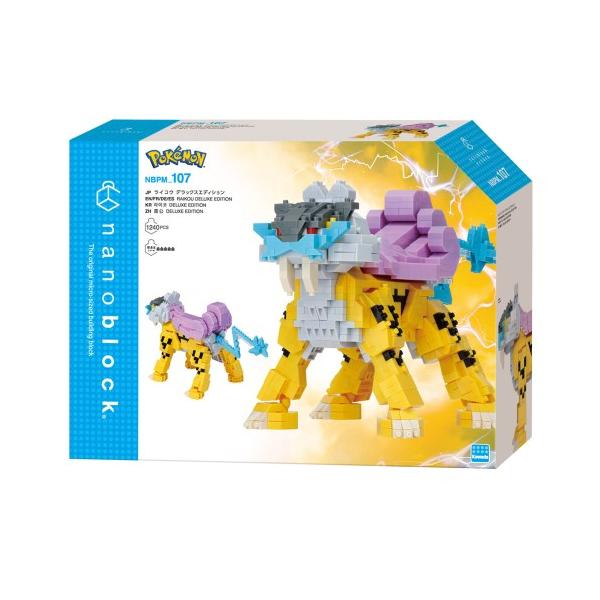 ■発送倉庫:玩具倉庫（※千葉県からの発送）■種別:雑貨■発売日:2025/10/02■メーカー:カワダ■対象年齢:12歳以上■説明:ポケナノに作り応え抜群の「ライコウ デラックスエディション」が新登場！！ ■カミナリと ともに おちてきたと...