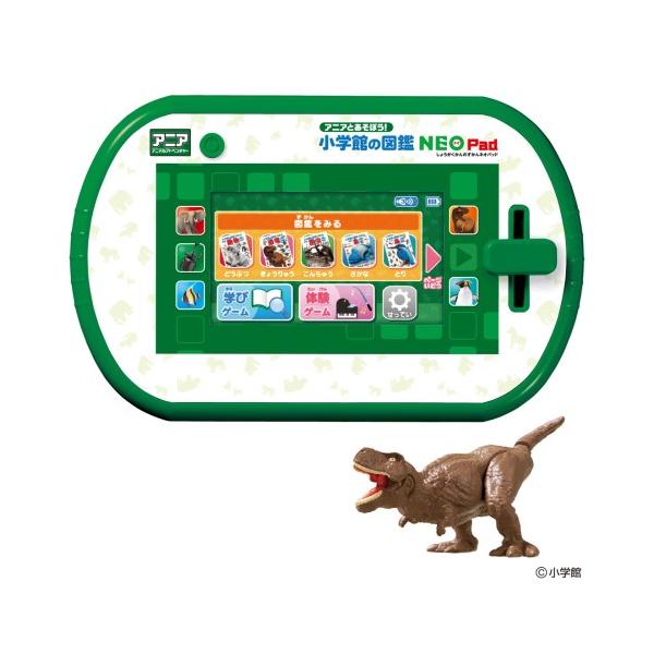 ■発送倉庫:玩具倉庫（※千葉県からの発送）■種別:おもちゃ■発売日:2025/11/01■メーカー:タカラトミー■対象年齢:3歳以上■説明:「小学館の図鑑NEO」の人気の5冊から550種の生きものを収録した図鑑パッド！ティラノサウルスのアニ...