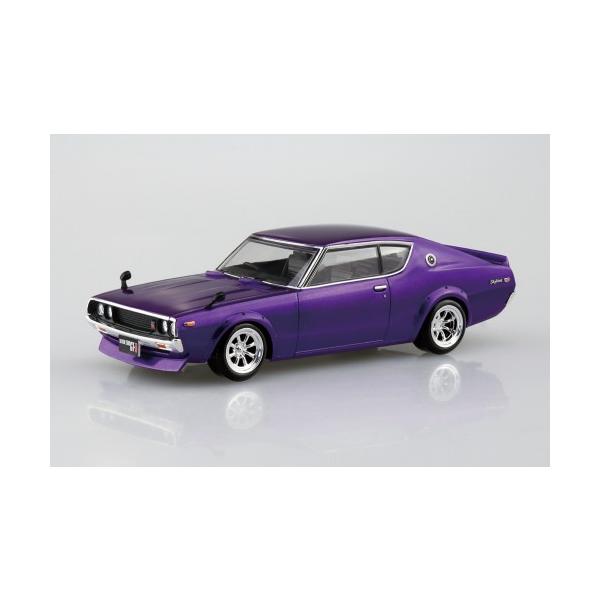 楽プラ スナップキット 1／32 ニッサン C110スカイラインGT-R カスタム(メタリックパープル) 【24CU-MP】 (プラモデル)