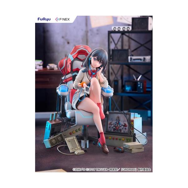 ■納期:発売日お届け■発送倉庫:GAME倉庫（※千葉県からの発送）■種別:ホビー■発売日:2026年10月発売■メーカー:フリュー■説明:『SSSS.GRIDMAN』より、「宝多六花 ゲーミングチェアver.」がフィギュア化！ フリューの高...