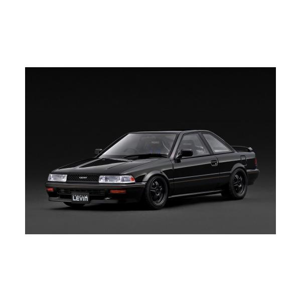 ignition model TOYOTA COROLLA LEVIN GT APEX (AE92) Black(1／18