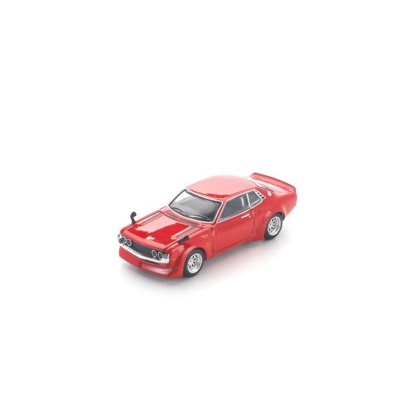 POP RACE 1／64 セリカ TA22 レッド(新金型) 【PR640482】 (ミニカー