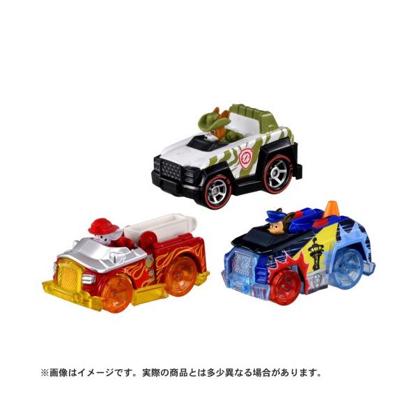 パウ・パトロール ダイキャストビークル スペシャルコレクション チェイス／マーシャル／トラッカーおもちゃ こども 子供 男の子 ミニカー 車 くるま 3歳
