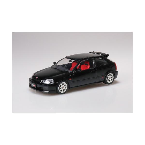 楽プラ スナップカー 1／24 EK9 シビック タイプR 1997 スターライトブラックパール 【09-SB】 (プラモデル)