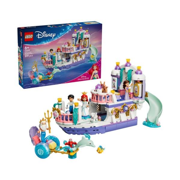LEGO レゴ ディズニー アリエルのロイヤルウェディングボート 43299おもちゃ こども 子供 レゴ ブロック 6歳 リトルマーメイド(アリエル)