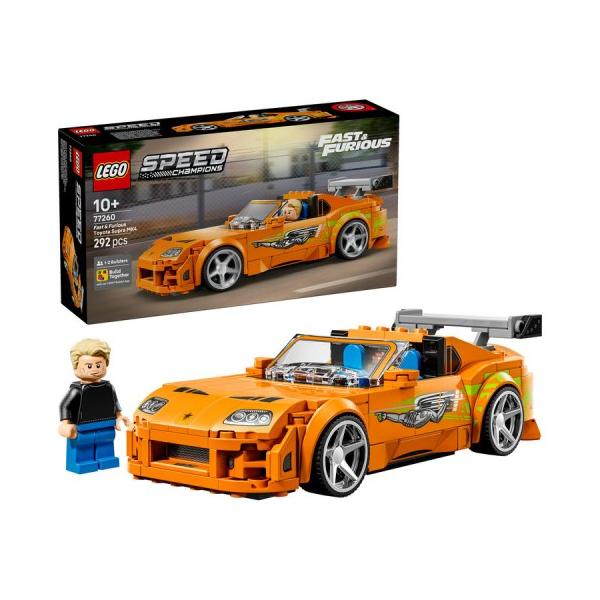 LEGO レゴ スピードチャンピオン Fast and Furious Toyota Supra MK4 77260おもちゃ こども 子供 レゴ ブロック 10歳