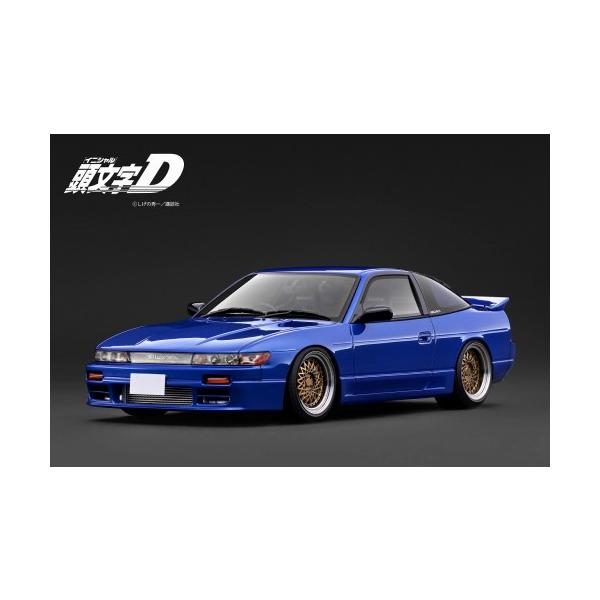 ignition model INITIAL D Nissan Sileighty Blue (1／18 Scale