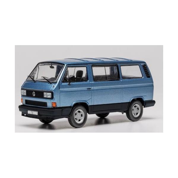 IXO 1／43 フォルクスワーゲン T3 マルチバン 1989 メタリックブルー