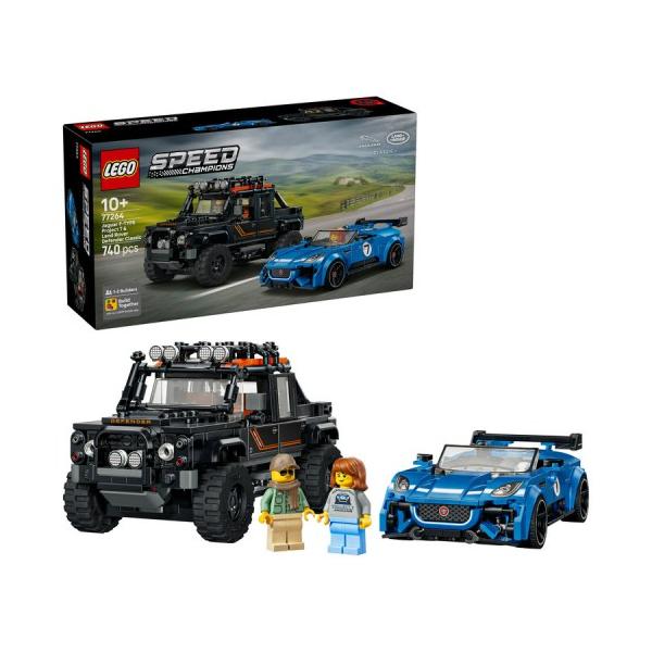 レゴ77264Jaguar Project 7 ＆ Land Rover Defenderおもちゃ こども 子供 レゴ ブロック 10歳