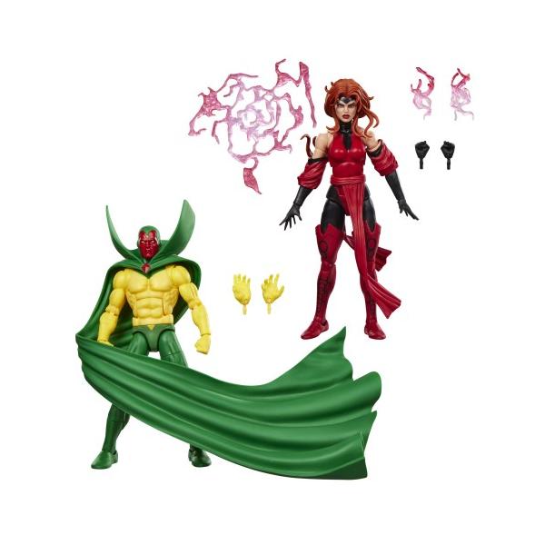 マーベルレジェンド・シリーズ 『アベンジャーズ』 地球最強のヒーロー ヴィジョン＆スカーレット・ウィッチ 【G2124】 (アクションフィギ....