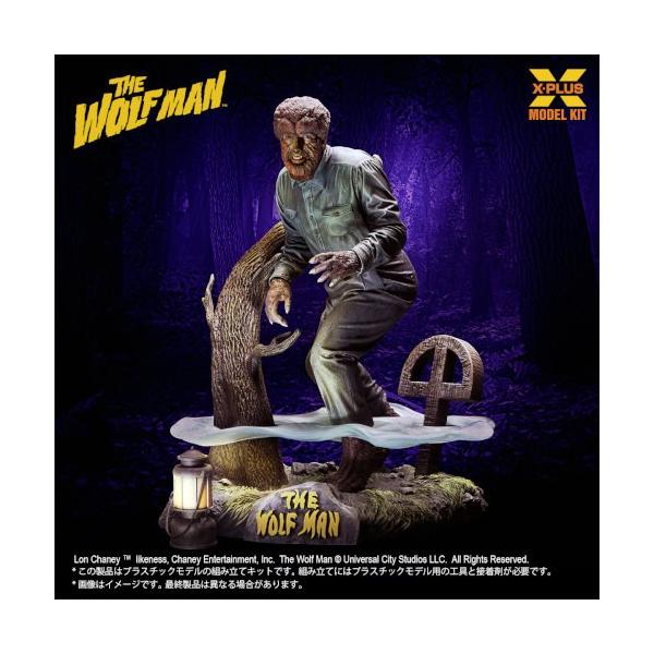 1／8スケール 『The WOLF MAN』 ロン・チェイニー・ジュニア as 狼男 プラスチックモデルキット 【416-200681TP】 (プラスチックモデルキッ....