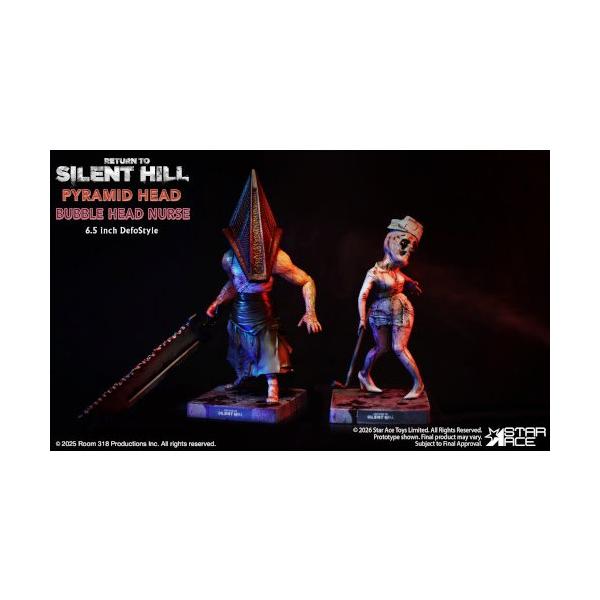 『リターン・トゥ・サイレントヒル』 ピラミッドヘッド＋バブルヘッドナース ツインパック 【413-SAPN01】 (塗装済み完成品フィギュア)