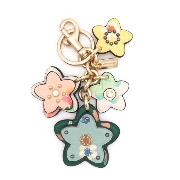 COACH（コーチ） キーホルダー キーリング ミスティカル フローラル