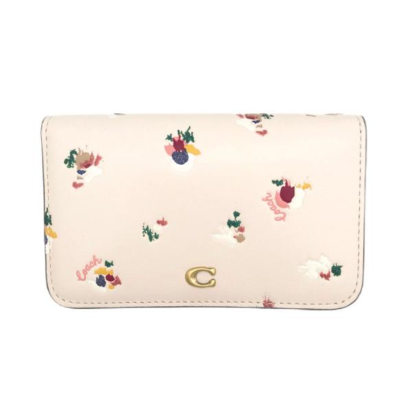 COACH コーチ ☆COACH☆ スリム カードケース ウィズ フローラル