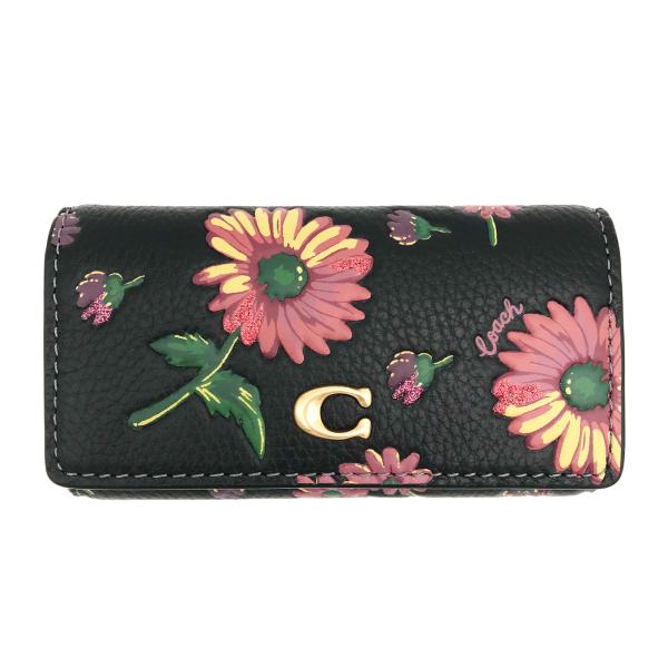 COACH コーチ ☆COACH☆ 6リング キーケース フローラル COACH コーチ ☆COACH☆ 6リング キーケース フローラル