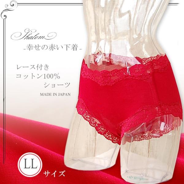 Shalom コットン レース付きショーツ Llサイズインナー 赤 下着 肌着 日本製 アンダーウエア レディース 綿 敏感肌 低刺激 Buyee Buyee Japanese Proxy Service Buy From Japan Bot Online