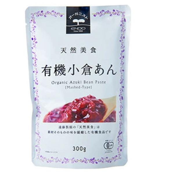 有機小豆や有機砂糖を原料に使用したオーガニック食品の粒あんです。和風デザートや和洋菓子にすぐに使えて便利なパウチ入り。おしるこ、おはぎ、あんみつ、どら焼き、小倉あんトースト、ホットケーキにトッピングしたり使い方いろいろ！素材の味が楽しめるあ...