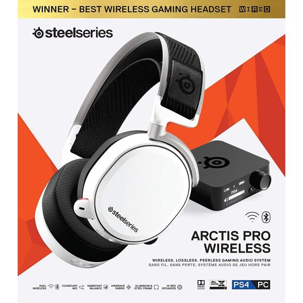 国内正規品密閉型ワイヤレスゲーミングヘッドセットwireless 周辺機器テレビゲームsteelseries Arctis Pro Wireless Pc Ps4対応 清水オンライン店