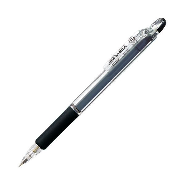 ZEBRA ゼブラ シャープペン ジムメカ KRM-100-BK 黒軸 0.5mm : 文具の 