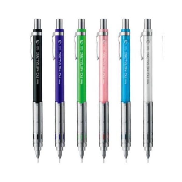 ぺんてる（Pentel） 製図用シャープ PG313 PG-METAL350 軸色全6色 1本