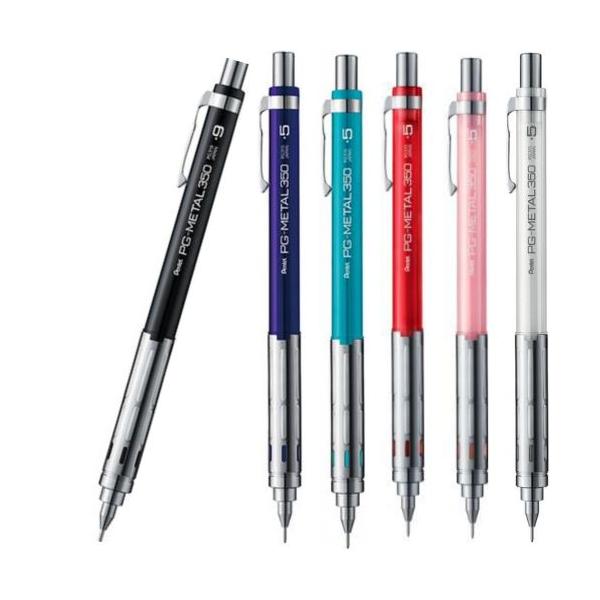 ぺんてる（Pentel） 製図用シャープ PG315 PG-METAL350 軸色全6色 1本