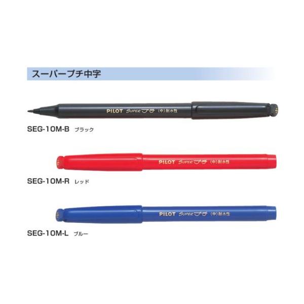 スーパープチ パイロット サインペン スーパープチ中字 SEG-10M インク