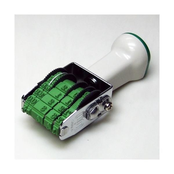 サンビー 回転印 飛日付5号TKA-TD55 小切手用 明朝体 :tkatd55-4962422115518:文具の吉田屋!店 通販 リピスター回転印 欧文手形小切手用飛日付(明朝体) 5号 ストッパー付 RS-DMT5