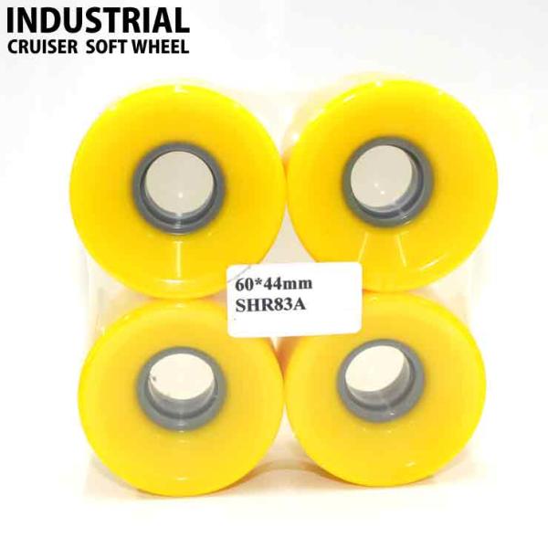 XP[g{[h \tgEB[ INDUSTRIAL 60X44mm 83A WHEEL SOLID YEL