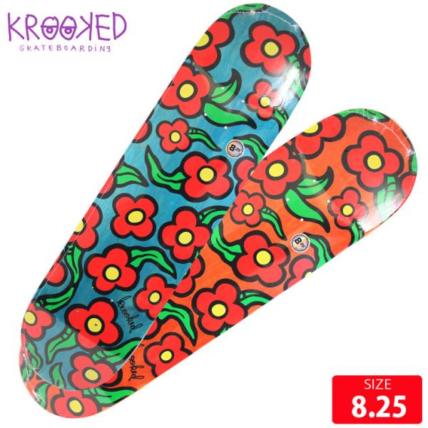 KROOKED（クルキッド） スケボー デッキ クルーキッド KROOKED WILD