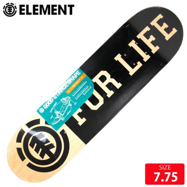 ELEMENT（エレメント） スケボー ジュニア デッキ ELEMENT FOR LIFE
