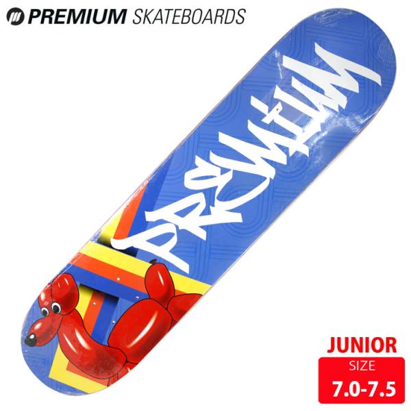 スケボー デッキ プレミアム PREMIUM POPPER RED DOG DECK SIZE 7.0-7.5 SKATEBOARD スケートボード 26SM