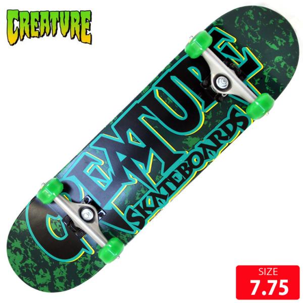 スケボー コンプリート クリエーチャー CREATURE CINEMA MINI DECK 7.75 SKATEBOARD スケートボード