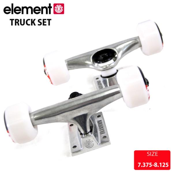 ELEMENT（エレメント） スケボー トラック ウィール セット ELEMENT