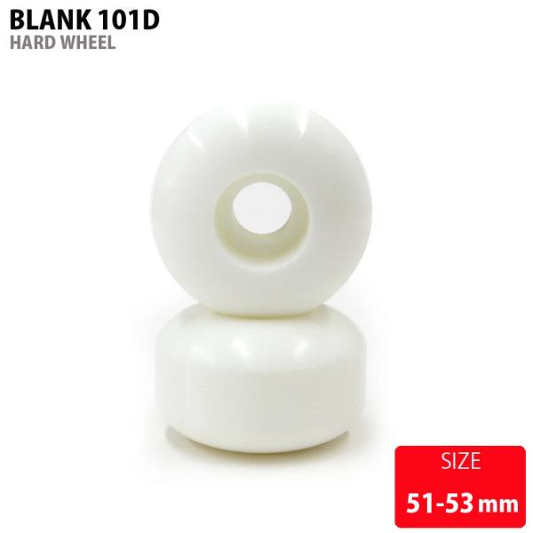 SONIK �u�����N�E�B�[�� BLANK WHEEL WHT 101D 51-53mm HARD �X�P�{�[ �X�P�[�g�{�[�h SKATEBOARD �^�C��