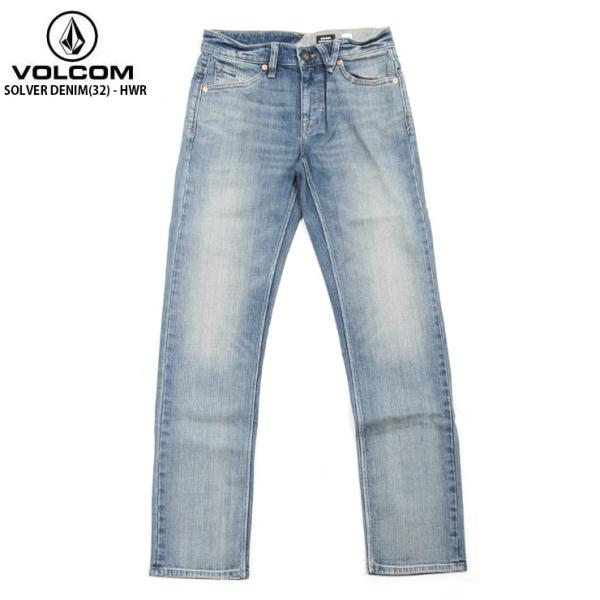 【在庫処分】VOLCOM ボルコム メンズ デニムパンツ SOLVER FORM(32) HWR A1931503 デニム ジーパン ズボン